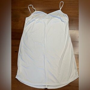 Elegant White Slip Dress